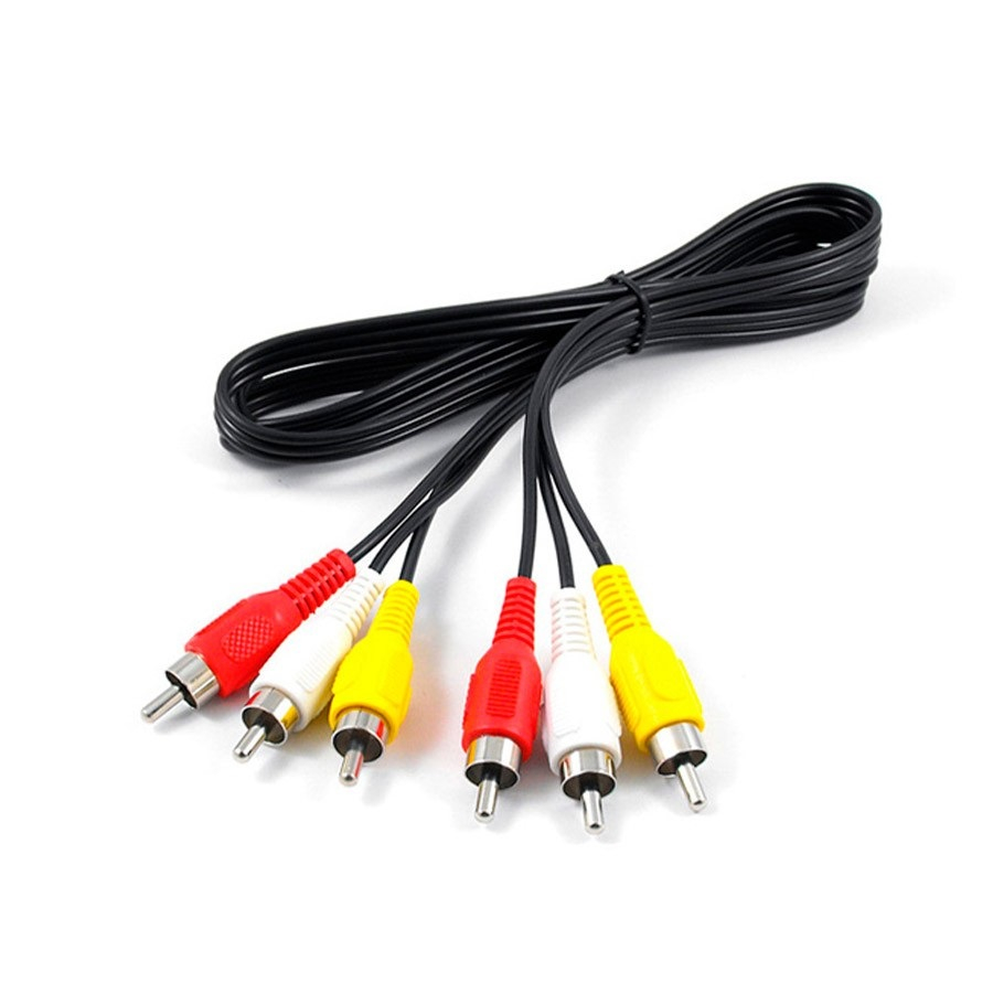 Cabo 3 RCA (Áudio e Vídeo) 