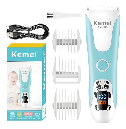 Máquina cabelo Infantil Kemei