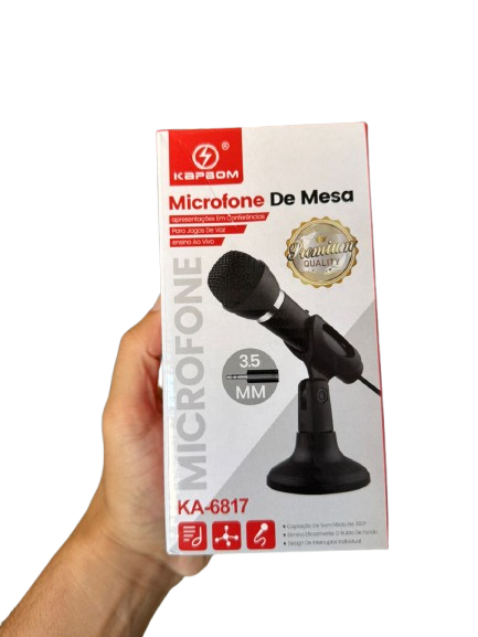 Microfone de mesa